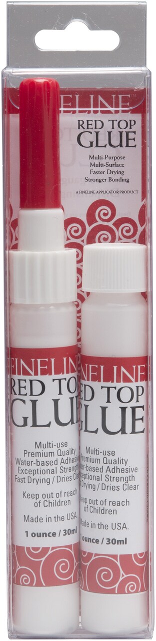 Fineline Multi-Purpose Glue W/Precision Applicator 2/Pkg-1oz Each